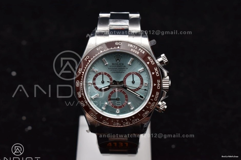 YG 793 Edition SS Crystal Contemporary V 126506 Ice QF SH4131 Daytona Blue 1:1 Dial Braclet Marker Best on 0711